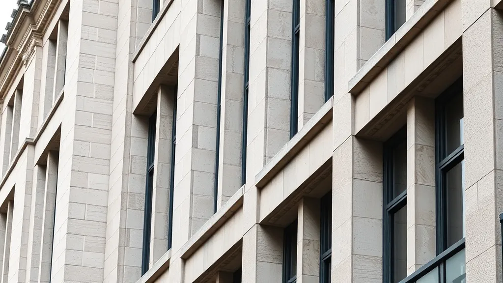 Abstract architectural detail of a Belgian city building, st